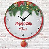 Kişiye Özel Yeni Yıl Hediyesi Sallanan Sarkaçlı Saat KA07-1660