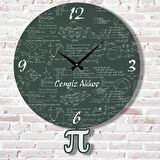 Matematik Öğretmenine Hediye Sallanan Sarkaçlı Saat KA07-1704