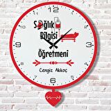 Sağlık Bilgisi Öğretmenine Hediye Sallanan Sarkaçlı Saat KA07-1771