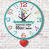 Sevgililer Günü Hediyesi Sallanan Sarkaçlı Saat KA07-1793