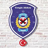 Trafik Polisine Hediye Sallanan Sarkaçlı Saat KA07-1839