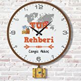 Tur Rehberine Hediye Sallanan Sarkaçlı Saat KA07-1840