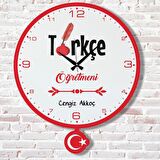 Türkçe Öğretmenine Hediye Sallanan Sarkaçlı Saat KA07-1841
