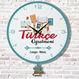 Türkçe Öğretmenine Hediye Sallanan Sarkaçlı Saat KA07-1844