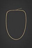 Rope Chain Halat Çelik Zincir Kolye KA1015AL