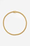 8mm Iced Cuban Chain Zincir Kolye KA1148AL