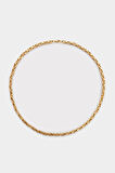 5mm X 55cm Çelik Gold Kral Zincir Kolye