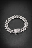 12mm Iced Out Cuban Chain Erkek Bileklik
