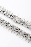 20mm Dangerous Iced Out Cuban Chain Kolye