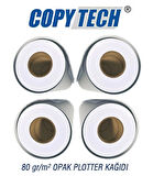 COPYTECH Plotter Kağıdı 620mmx100m (4 Rulo)