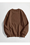 Kadın Kahve Los Angeles Sweatshirt
