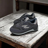 GRI RENK KADIN KALIN TABAN SPOR AYAKKABI