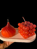 KALPLİ MUM SETİ 3LÜ SET