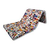 KATLANIR KAMP YATAĞI ÇADIR YATAĞI  80X180  8 CM İŞBİR GRİ KALIN SÜNGER LOVE