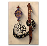 Elif Vav Kanvas Tablo