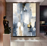 Soyut Desen Kanvas Tablo