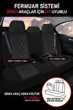 Chevrolet Agile 1.4 Econo.flex (102 Hp) Easytronic 2012  UYUMLU T-design Lüks Oto Koltuk Kılıfı Taytüyü Kapitone