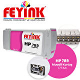 Feyink® Hp Latex 789 Magenta (M) Orijinal Mürekkep Dolumlu Feyink Kartuş 775ml L25500							