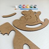 🌟 Zihinsel Gelişim Şöleni: 5 Parça Hipo Puzzle ve Akrilik Boya Seti - Çocuklar İçin Eğlenceli Öğrenme Deneyimi! 🚀