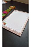 Çilek Bloknot 3'lü Set A5 Noktalı , A6 Çizgisiz & To Do List