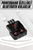 Kablosuz Bluetooth Kulaklık Powerbank Özellikli Göstergeli Hd Mikrofon