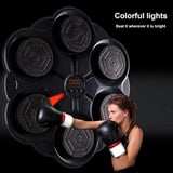 Duvar Boks Makinesi Müzikli Bluetooth Hoparlör Özellikli Led Işıklı Ritimli 9 Mod Seviye Ayarlı Box
