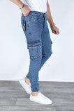 KARGO CEPLİ ERKEK KOT PANTOLON