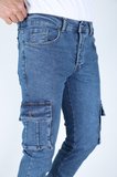 KARGO CEPLİ ERKEK KOT PANTOLON