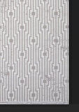 Artemis Halı Karizma 02823C Gri Beyaz Modern Çizgili Halı