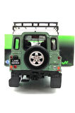 1984 Land Rover Defender 90 Green 1:24 Ölçek Welly Marka