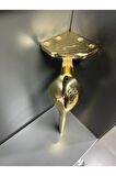 Kaşık Metal Ayak 20cm Altın Renk Koltuk Puf Sehpa Tv Ünite Dolap Komidin Modern Mobilya Ayağı Gold