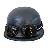 TEX 130 MİĞFER NAZİ KASK GÖZLÜKLÜ