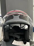 JK YARIM  KASK GÜNEŞ VİZÖRLÜ F1