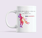  Anneler Günü Hediyesi | İyi ki Annemsin Yazılı Çift Taraflı Renkli Anne Kupa Bardak