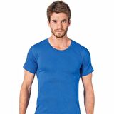 12 Adet Seher Yıldızı %100 Pamuk Erkek Fanila Kısa Kollu RENKLİ