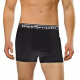 6 Adet Seher 060 Likralı Erkek Boxer  Külot