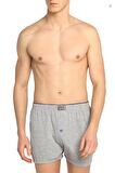 3'Lü Tutku Elit Havlu Bel 1101 Düğmeli Erkek Boxer