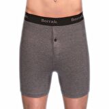 BERRAK 1059 Likralı Düğmeli Erkek Boxer 3'Lü 