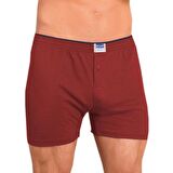 Berrak 1099 Düğmeli Erkek Boxer Penye  3'Lü 
