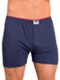 Berrak 1099 Düğmeli Erkek Penye Boxer 6'Lı 