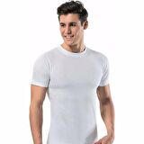 3'Lü Erdem 1165 Penye Lux Kapalı Yaka Erkek Fanila