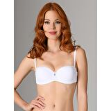 Nbb 3586 Kadın Destekli Straplez Saten Sütyen