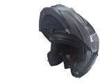 JK 691B-X3-MATTGREY JIEKAI JK-908 RXR ÇENEDEN AÇILIR KASK 691B-X3 MATT GREY
