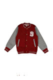 Fatih Bordo 3İp Şardonlu Unisex Çocuk Kolej Ceket 914-B