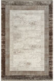 Royal Halı Kim Royal KC04C Krem Vizon Akrilik Yumuşak Dokulu Modern Çerçeveli Halı