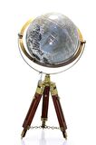 Tripod Standlı Dönen Dekoratif Dünya YerKüre Harita Hediyelik