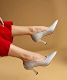 Feles Kadeh Topuklu Kadın Stiletto Ayakkabı