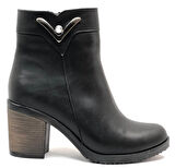 Mehtap Bilek V Toka Detaylı Topuklu Kadın Bot