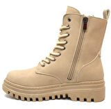 Mehtap Süs Üçgen Toka Detaylı Kaymaz Taban Kadın Postal Bot