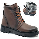 Kocamanlar 4291 Hakiki Deri Postal Kadın Bot